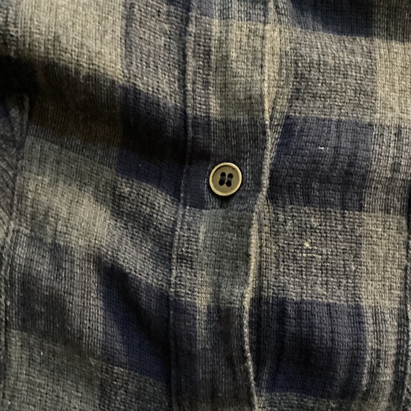 NWOT Tribal jeans blue plaid button up shirt size XL - Picture 3 of 9